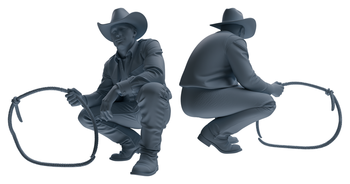 MRY-SFW LYTR898 Workwear Cowboy Man Modern Model 3 pcs