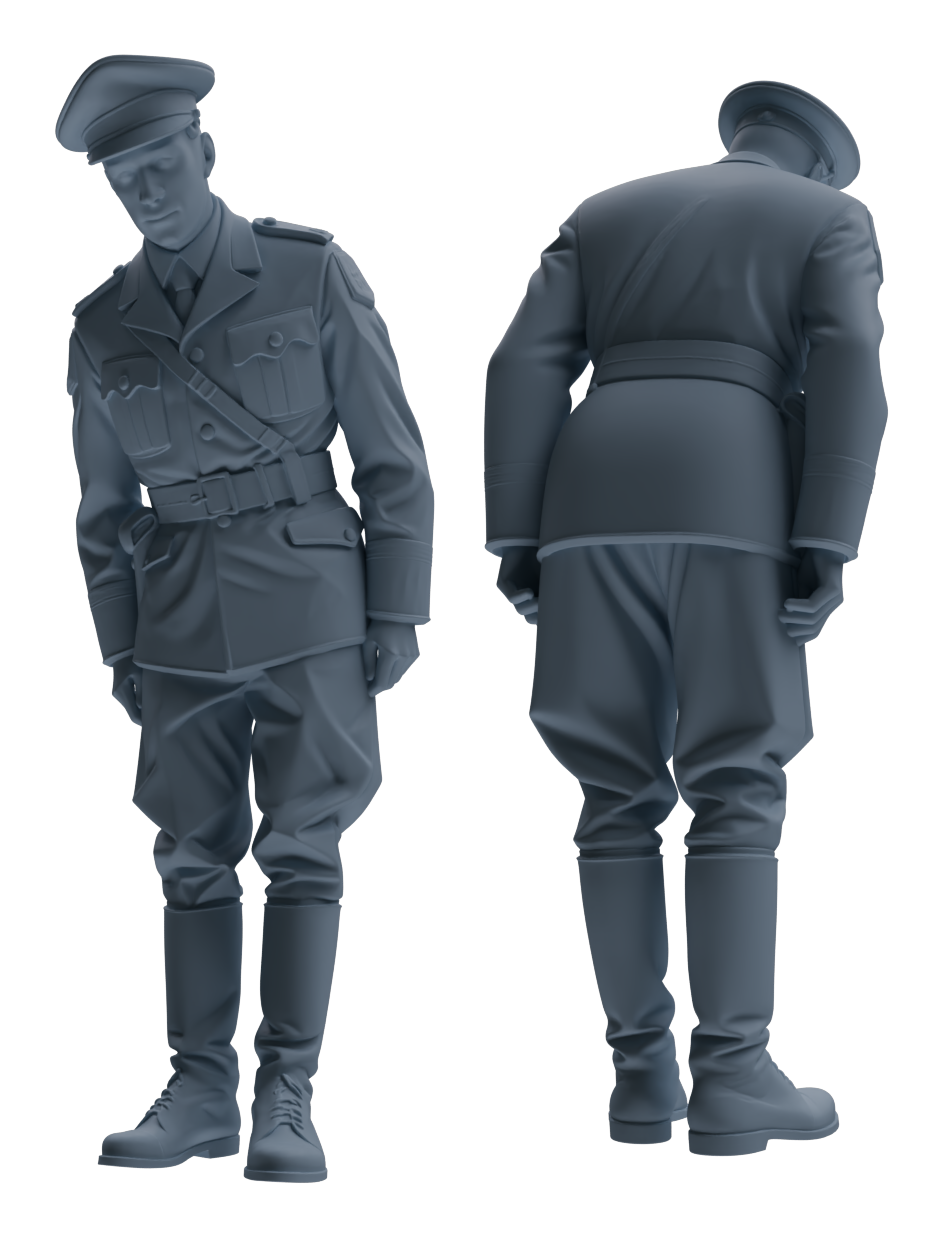 MRY-SFW LYGR579 WWII French Army Six-Person Punishment Group