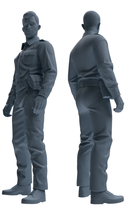 MRY-SFW LYGR674 Los Angeles Patrol Police Six-Person Daily Routine