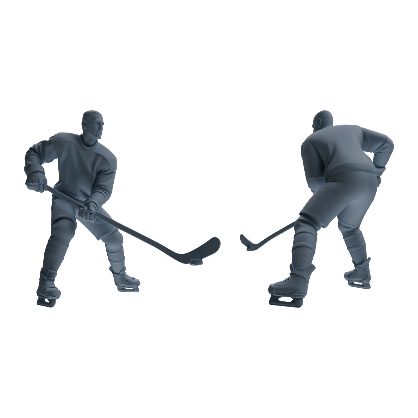 MRY-SFW LYTR794 Hockey Figure Modern Model 3 pcs Miniature Car Diorama Figures Scene Props Accessories Resin