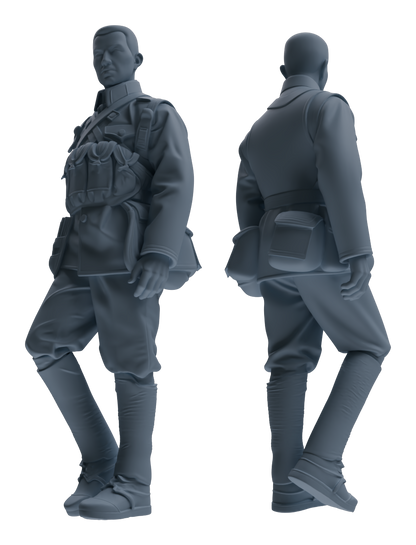 MRY-SFW LYGR608 Historical People's Liberation Army Seven-Person Rest Group