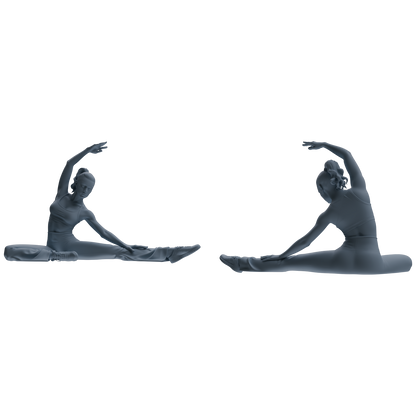 MRY-SFW LYTR810 Female Yoga Figure Modern Model 5 pcs Miniature Car Diorama Figures Scene Props Accessories Resin