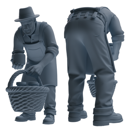 MRY-SFW LYTR908 Farm Harvest Character Modern Model 4 pcs
