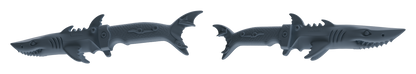 MRY-SFW LYGS395 Creative Shark Knife Weapon Modern Model 5 pcs