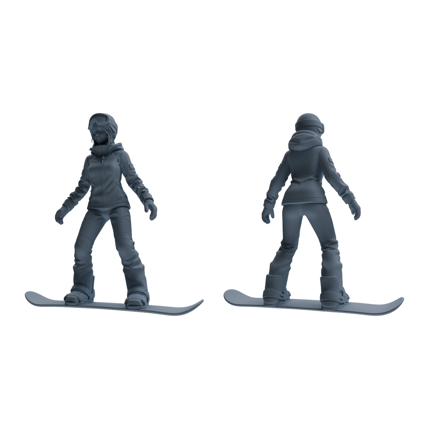 MRY-SFW LYTR789 Ski Sports Figure Modern Model 4 pcs Miniature Car Diorama Figures Scene Props Accessories Resin