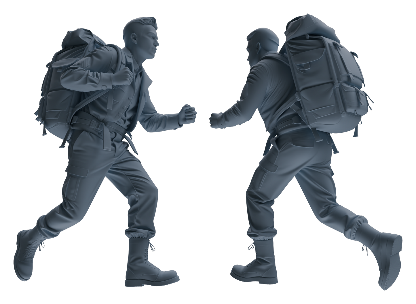 MRY-SFW LYGR591 Historical WWII U.S. Army Six-Person Carrying Group