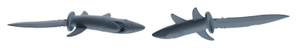 MRY-SFW LYGS397 Shark Dagger Weapon Modern Model 5 pcs