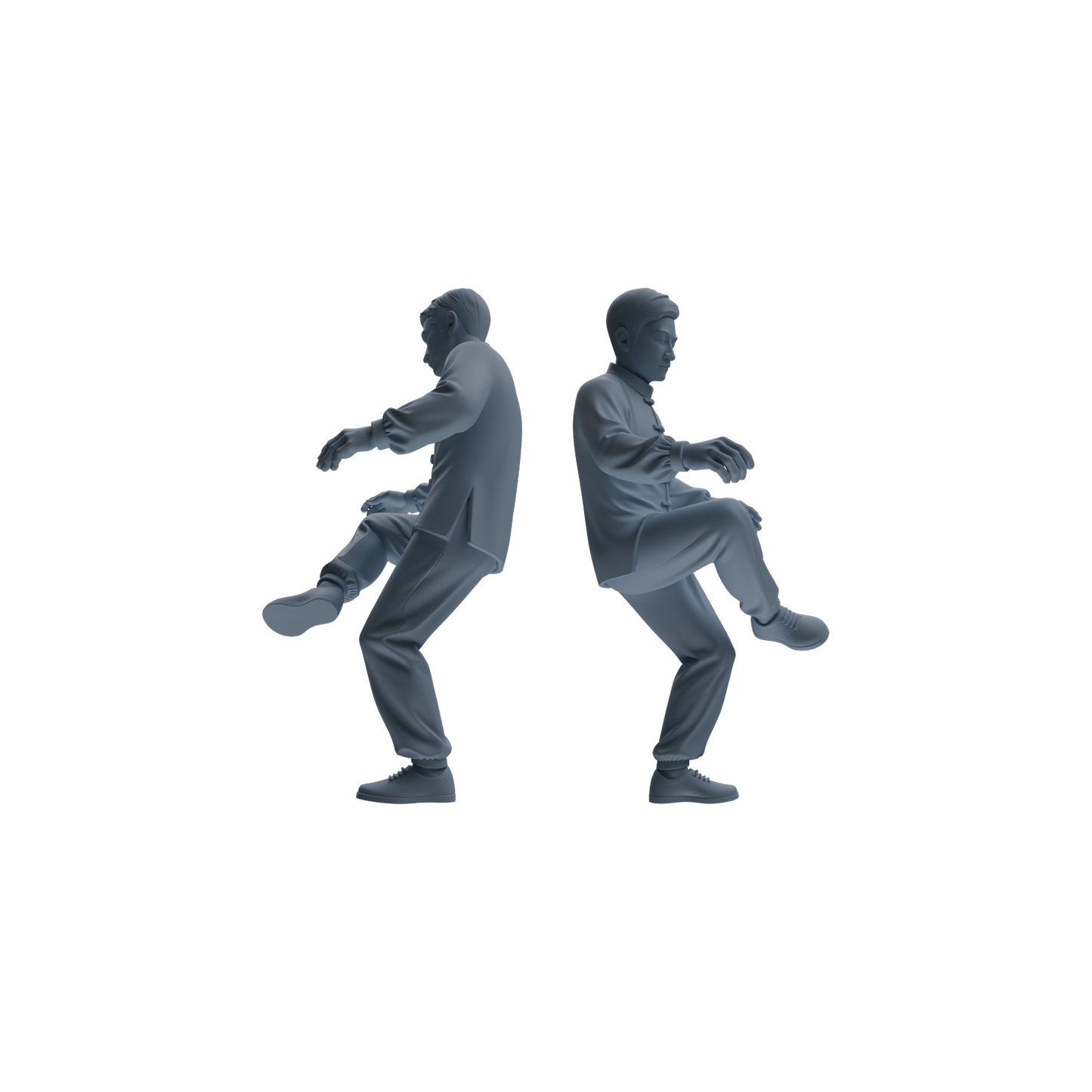 MRY-SFW LYTR796 Shuttlecock Kicking Figure Modern Model 4 pcs Miniature Car Diorama Figures Scene Props Accessories Resin