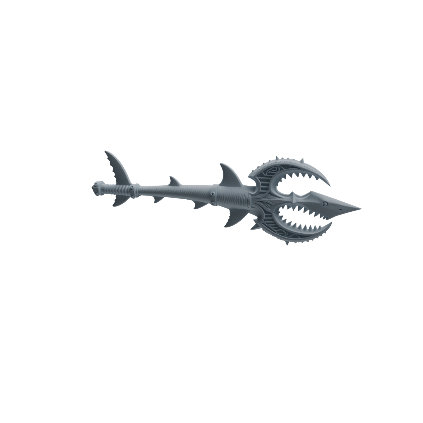 MRY-SFW LYGS429 Shark and Wing Decorative Weapon Modern Model 4 pcs