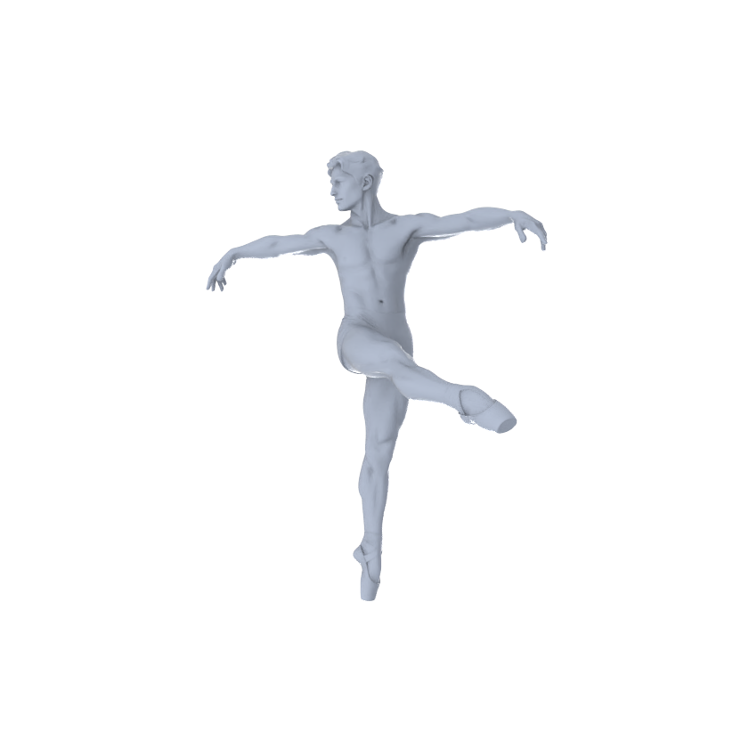 MRY-SFW LYTR548 Modern Stage Ballet Dancers Pose Group of 5 Miniature Car Diorama Figures Scene Props Accessories Resin