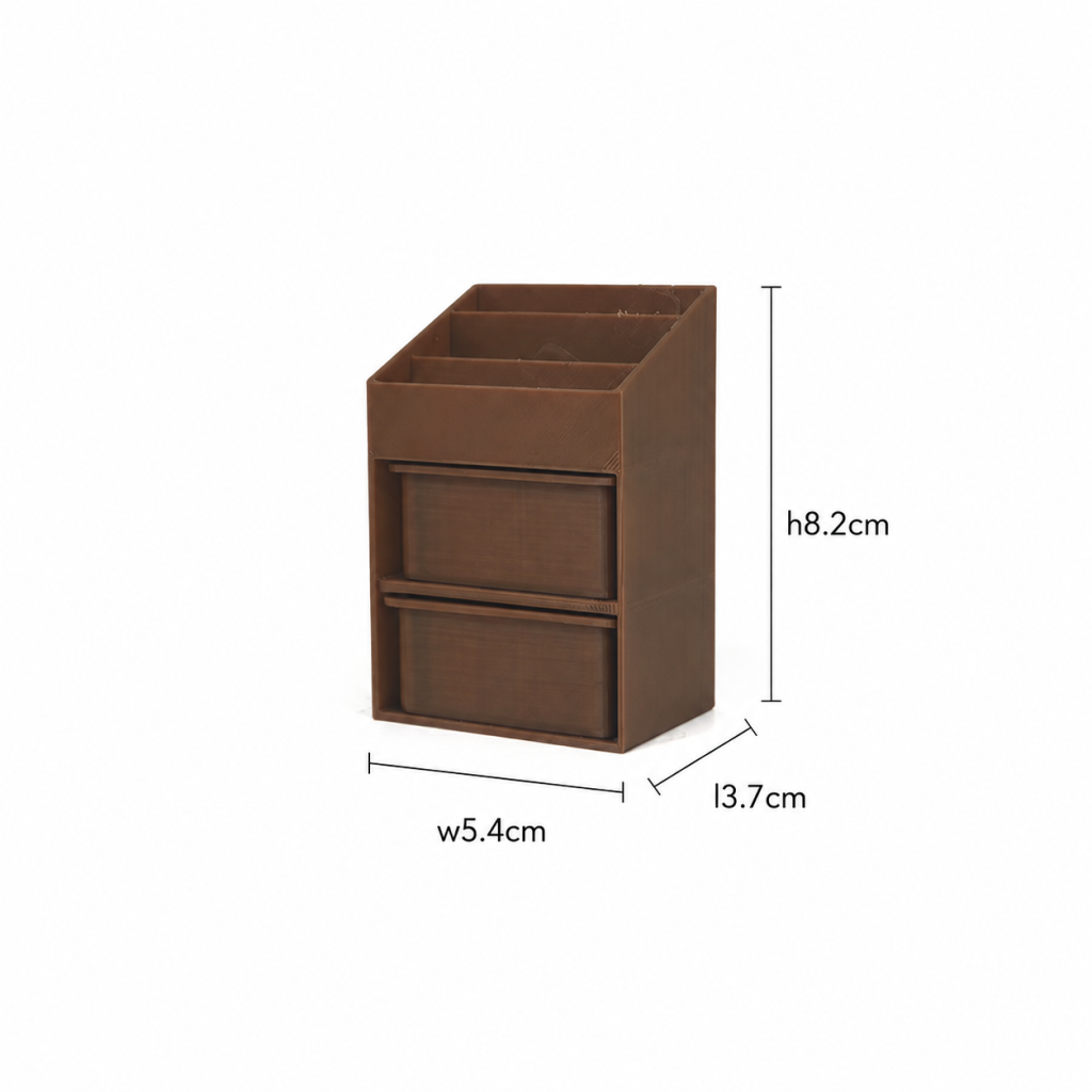 RHF0452C Mid-Century Modern Toy Bookshelf Storage Cabinet Desktop Ornament Creative DIY Hut Furniture Dollhouse Accessories House Model Accessories Miniature Home Mini Model Dollhouse Accessories