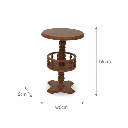 RHF0539C American-style retro bar high round table Desktop ornament dollhouse furniture mini bar scene furniture vintage furniture miniature bar round table