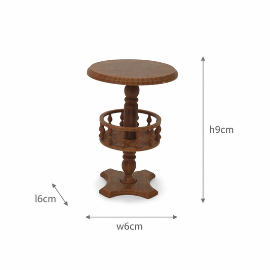 RHF0539C American-style retro bar high round table Desktop ornament dollhouse furniture mini bar scene furniture vintage furniture miniature bar round table
