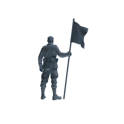 MRY-SFW SSTR176 Miniatures Soldier Model Kit Special Forces Soldier Modern Model 3 pcs