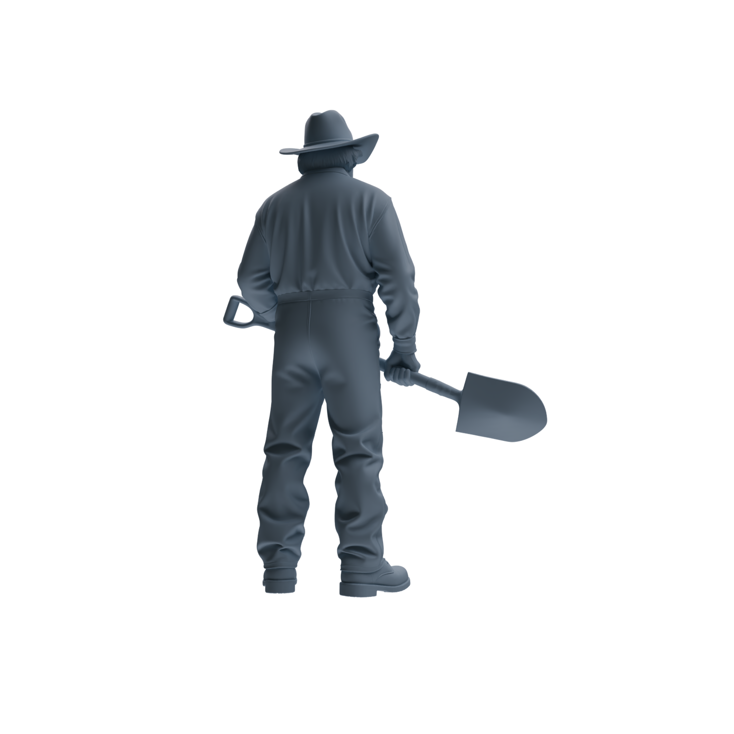 MRY-SFW LYTR922 Farm Cowboy Worker Multi-pose Modern Model 3 pcs