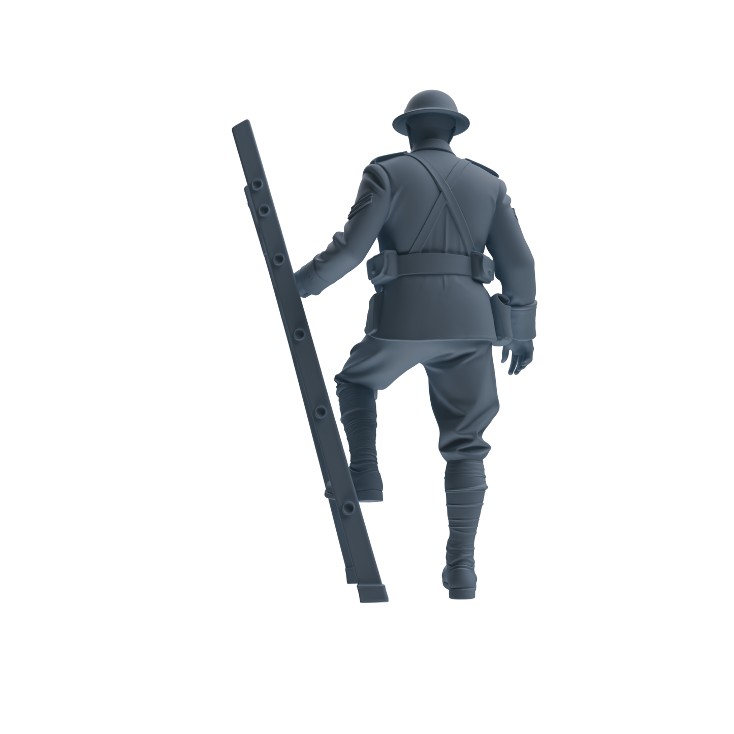MRY-SFW SSTR177 Miniatures Soldier Model Kit Combat Engineer Soldier Modern Model 6 pcs