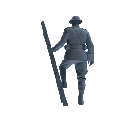 MRY-SFW SSTR177 Miniatures Soldier Model Kit Combat Engineer Soldier Modern Model 6 pcs