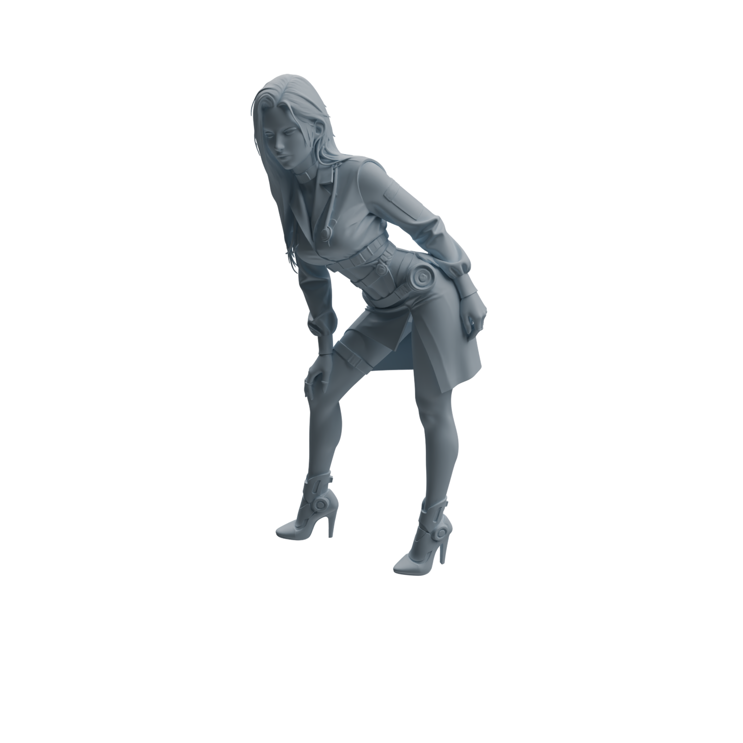 MRY-SFW LYTR998 Doctor Theme Character Modern Model 4 pcs