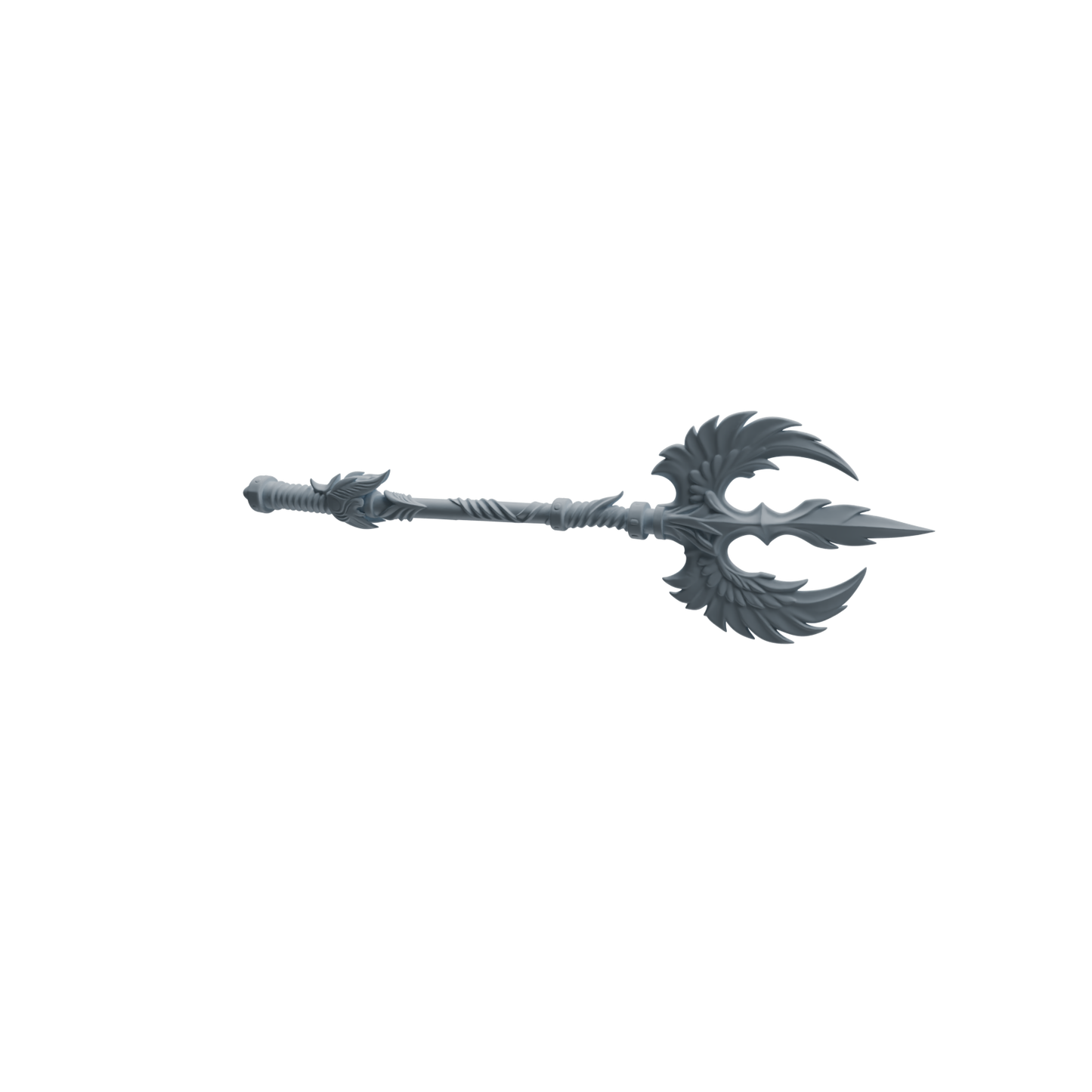 MRY-SFW LYGS432 Mysterious Pattern Crescent Battle Weapon Modern Model 4 pcs