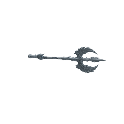 MRY-SFW LYGS432 Mysterious Pattern Crescent Battle Weapon Modern Model 4 pcs