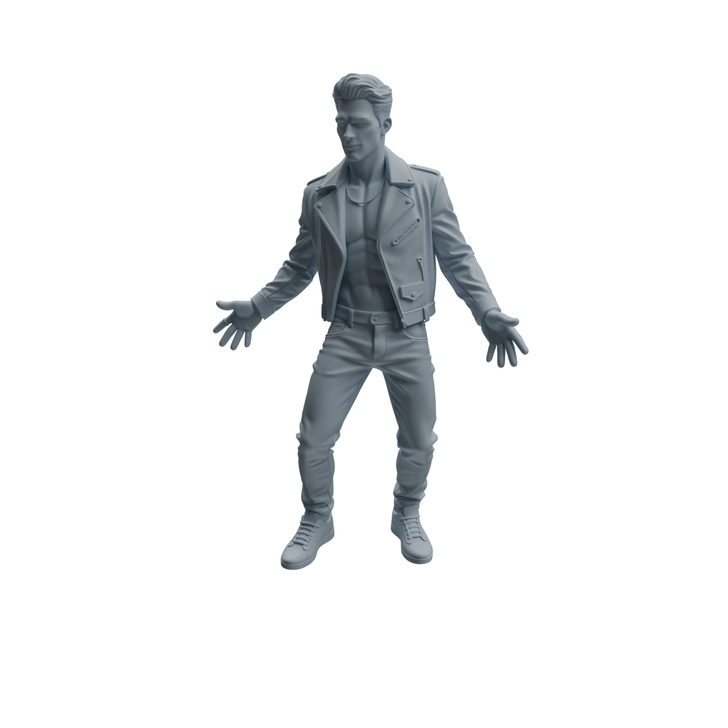 MRY-SFW LYTR928 Nightclub Party Man Character Modern Model 4 pcs