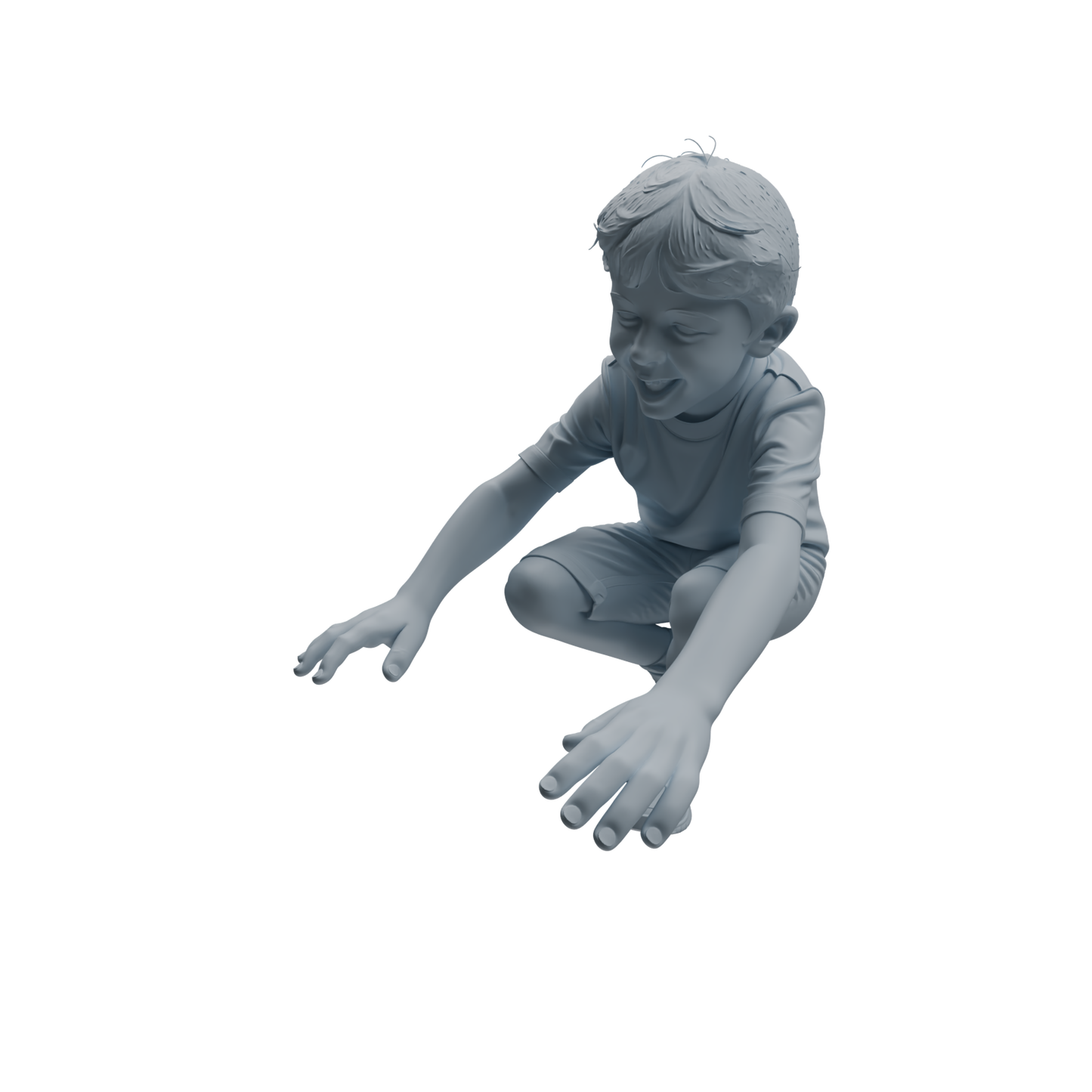MRY-SFW LYTR1036 Lively Interactive Kids Character Modern Model 4 pcs