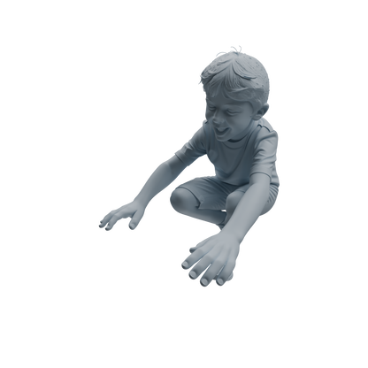 MRY-SFW LYTR1036 Lively Interactive Kids Character Modern Model 4 pcs