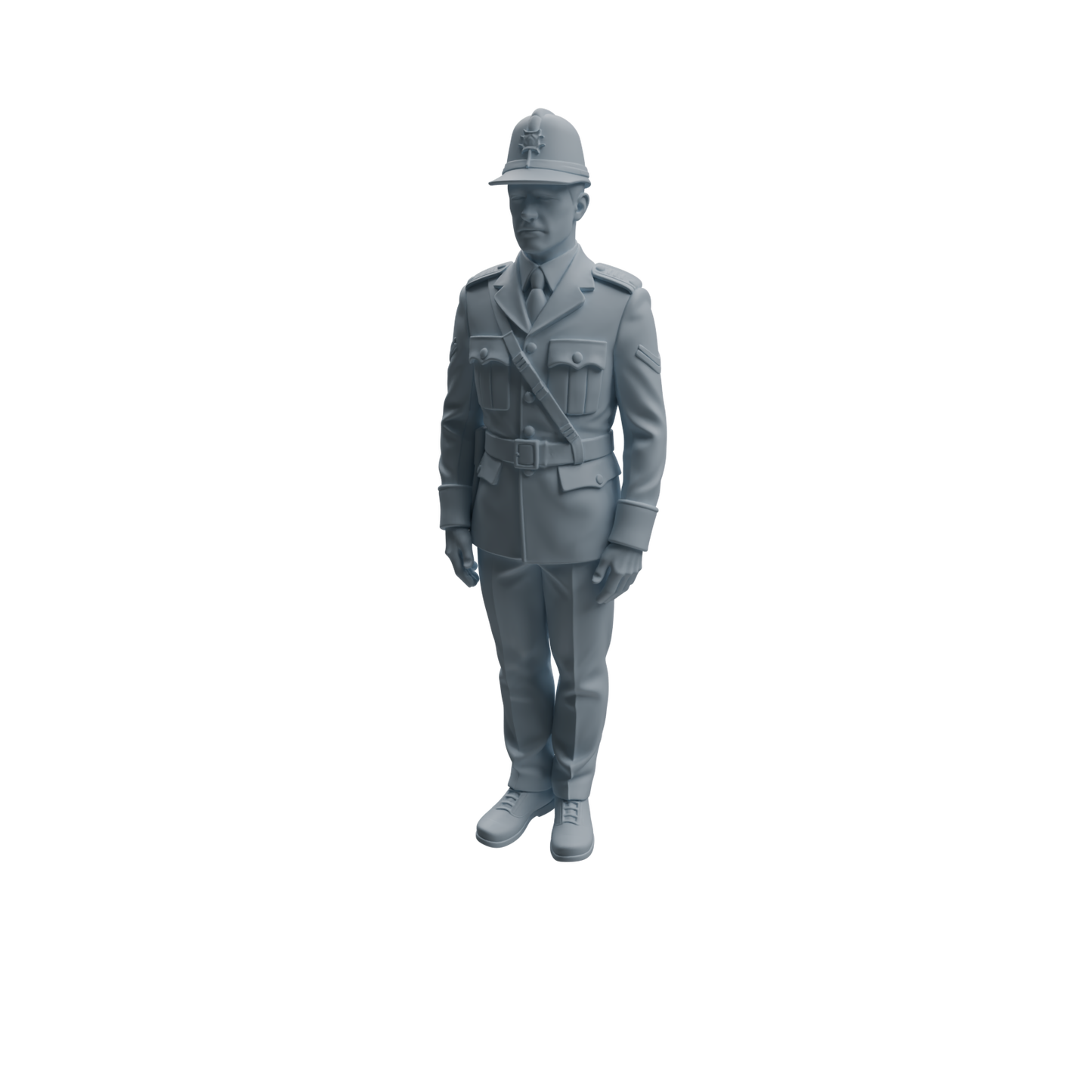 MRY-SFW LYTR946 Uniformed Soldier Man Character Modern Model 4 pcs