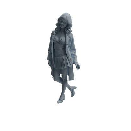 MRY-SFW LYTR1001 Stylish Female Doctor Character Modern Model 3 pcs
