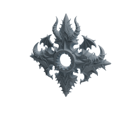 MRY-SFW LYGS444 Dark Style 4-Blade Throwing Dart Modern Model 4 pcs