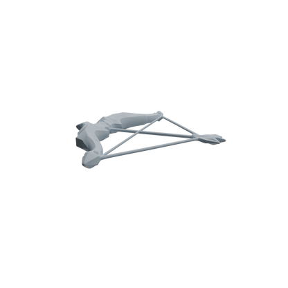 MRY-SFW LYGS441 Multi-style Crossbow Weapon Modern Model 4 pcs