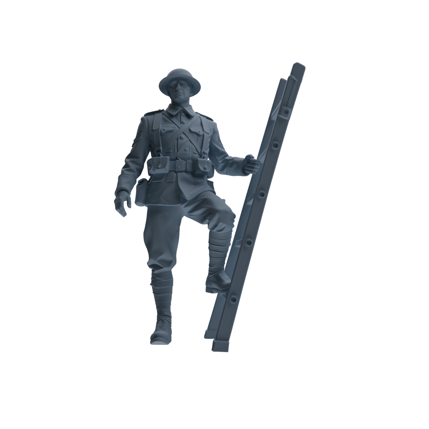 MRY-SFW SSTR177 Miniatures Soldier Model Kit Combat Engineer Soldier Modern Model 6 pcs