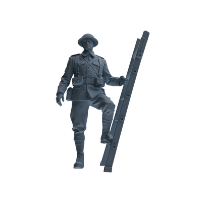 MRY-SFW SSTR177 Miniatures Soldier Model Kit Combat Engineer Soldier Modern Model 6 pcs