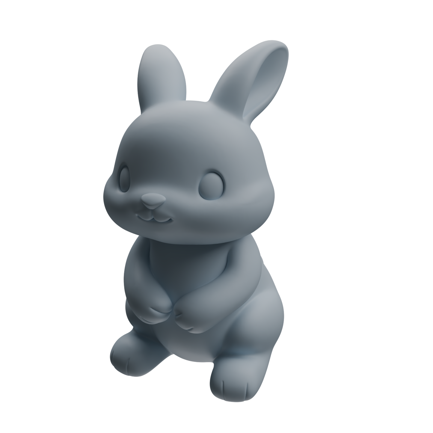 MRY-SFW LYTR1047 Cartoon Rabbit Animal Modern Model 4 pcs