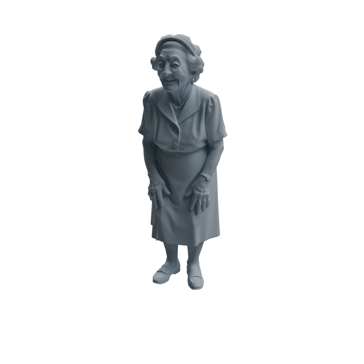 MRY-SFW LYTR1038 Daily Interactive Elderly Character Modern Model 4 pcs