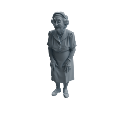 MRY-SFW LYTR1038 Daily Interactive Elderly Character Modern Model 4 pcs