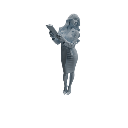 MRY-SFW LYTR1002 Female Doctor with Medical Records Character Modern Model 4 pcs