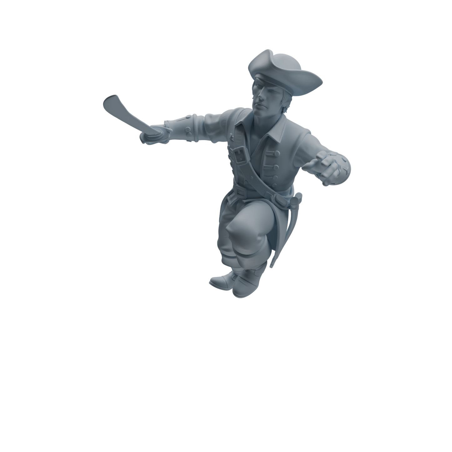 MRY-SFW LYTR1099 Action Pose Pirate Character Modern Model 3 pcs