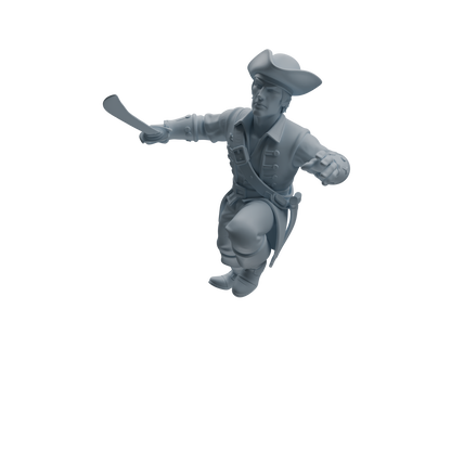 MRY-SFW LYTR1099 Action Pose Pirate Character Modern Model 3 pcs