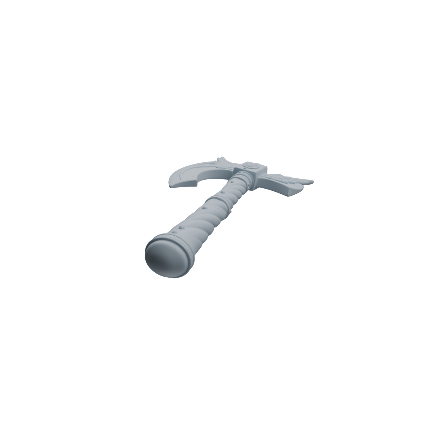 MRY-SFW LYGS412 Winged Decorative Axe Weapon Modern Model 4 pcs