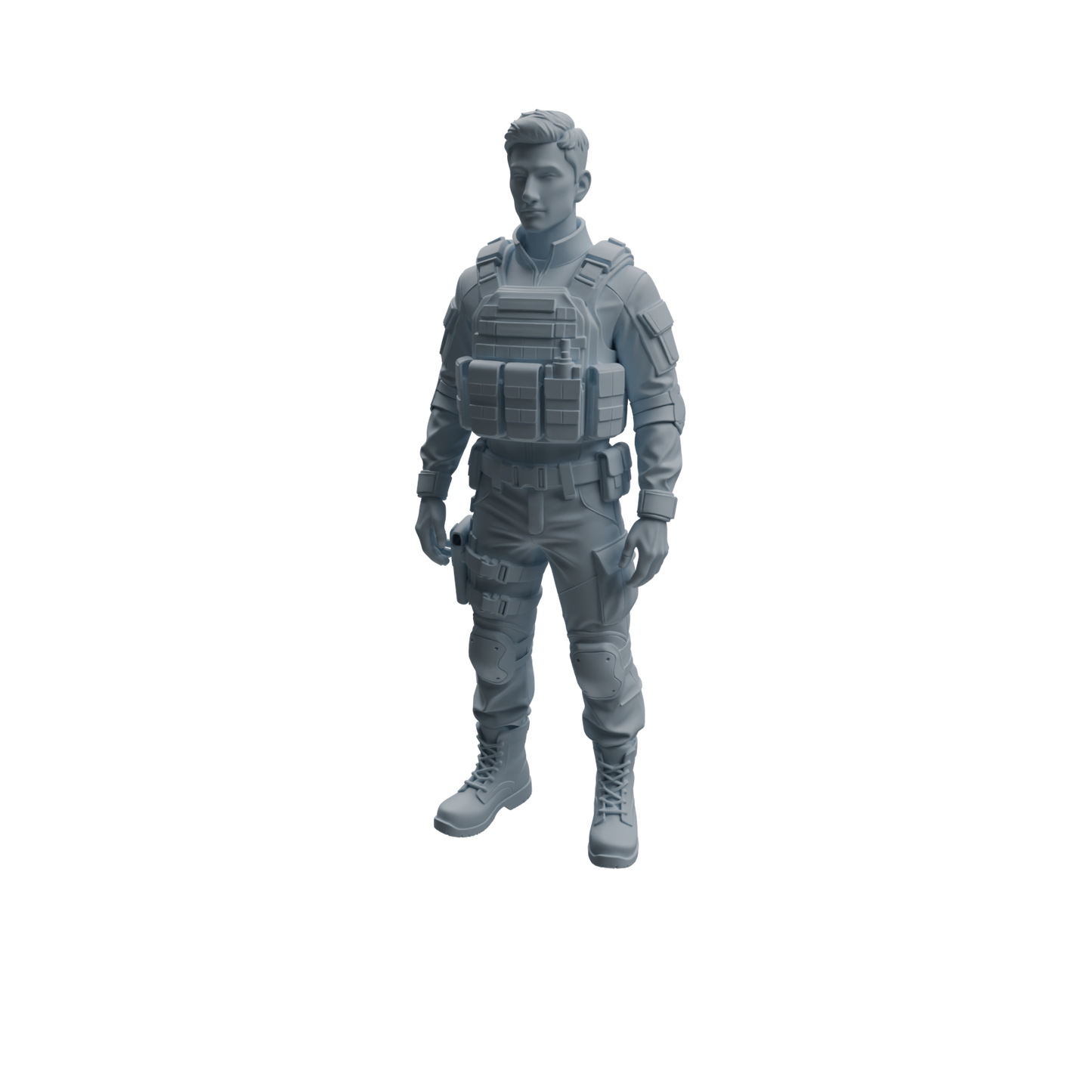 MRY-SFW LYTR952 Tactical Gear Man Character Modern Model 4 pcs