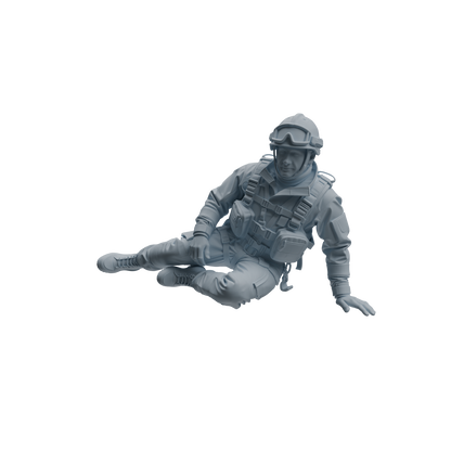 MRY-SFW LYTR1067 Rescue Tactical Pose Firefighter Character Modern Model 3 pcs
