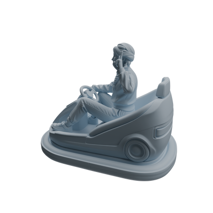 MRY-SFW LYTR1046 Amusement Park Bumper Car Adult Character Modern Model 4 pcs