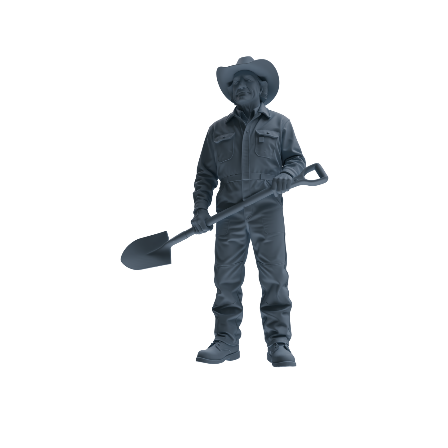 MRY-SFW LYTR922 Farm Cowboy Worker Multi-pose Modern Model 3 pcs