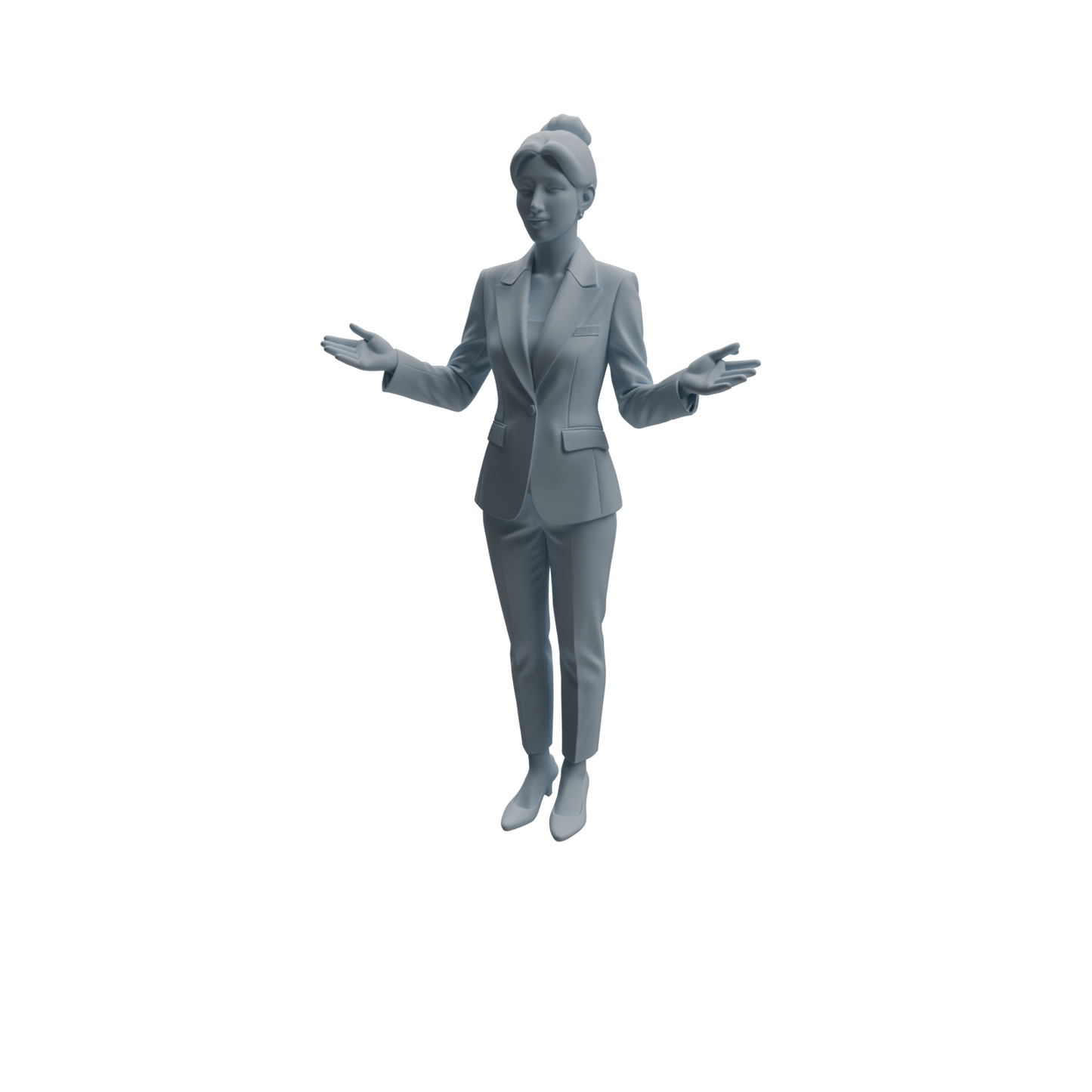 MRY-SFW LYTR961 Podium Teaching Teacher Character Modern Model 4 pcs
