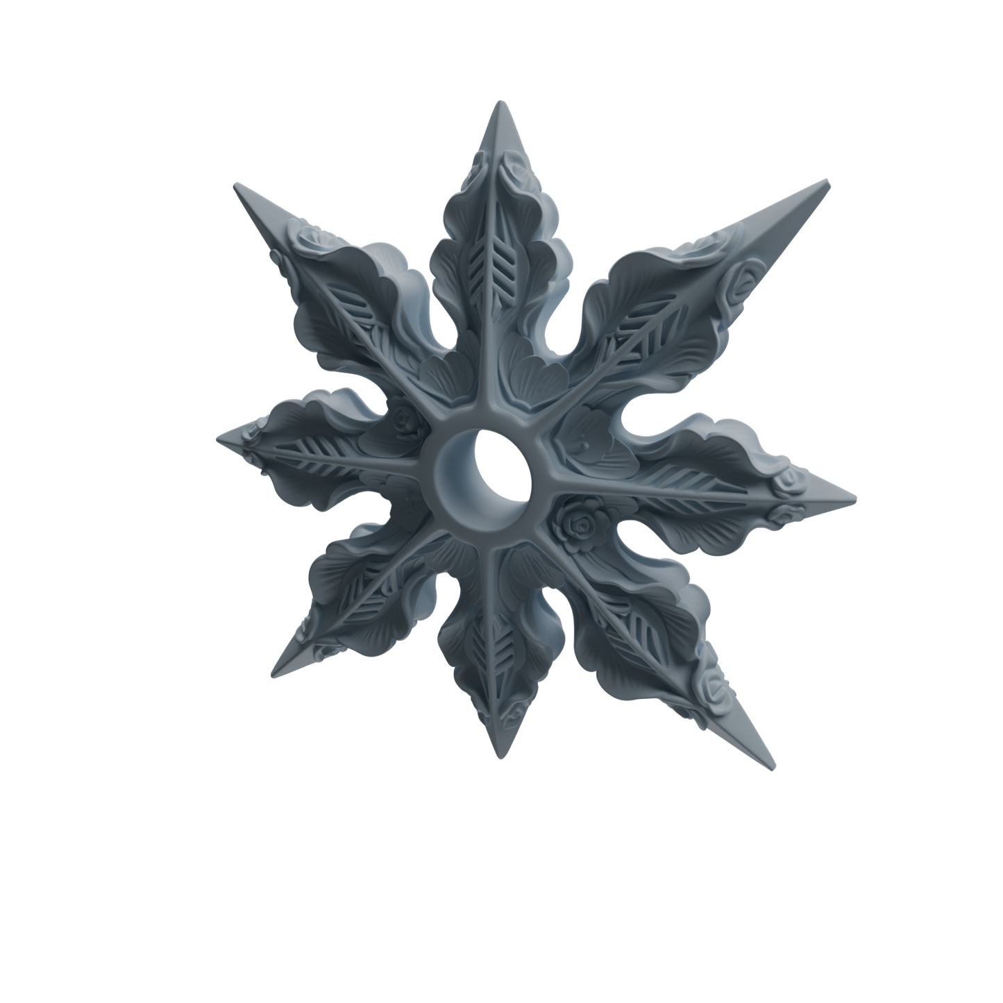 MRY-SFW LYGS449 Dragon Pattern Crossbow & Floral Shuriken Modern Model 4 pcs