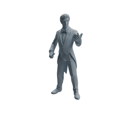 MRY-SFW LYTR1050 Magician Performance Pose Character Modern Model 3 pcs