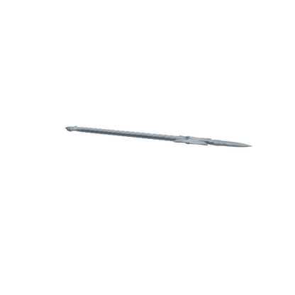 MRY-SFW LYGS438 Cross Pattern Battle Axe and Feather Blade Spear Weapon Modern Model 3 pcs