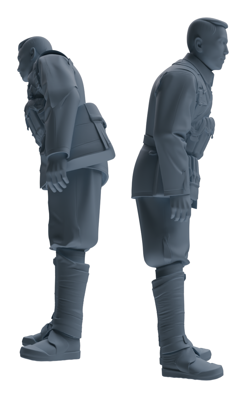 MRY-SFW LYGR607 Historical People's Liberation Army Six-Person Daily Routine 2