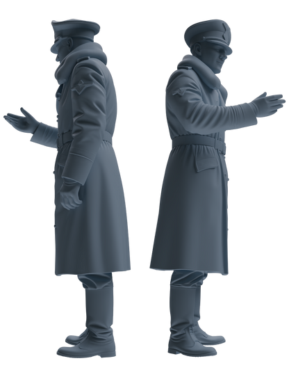 MRY-SFW LYGR706 WWII German Army War Scene Six-Person Daily Routine Group 2